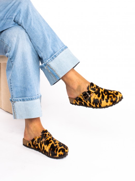Clogs de Plo Animal Print