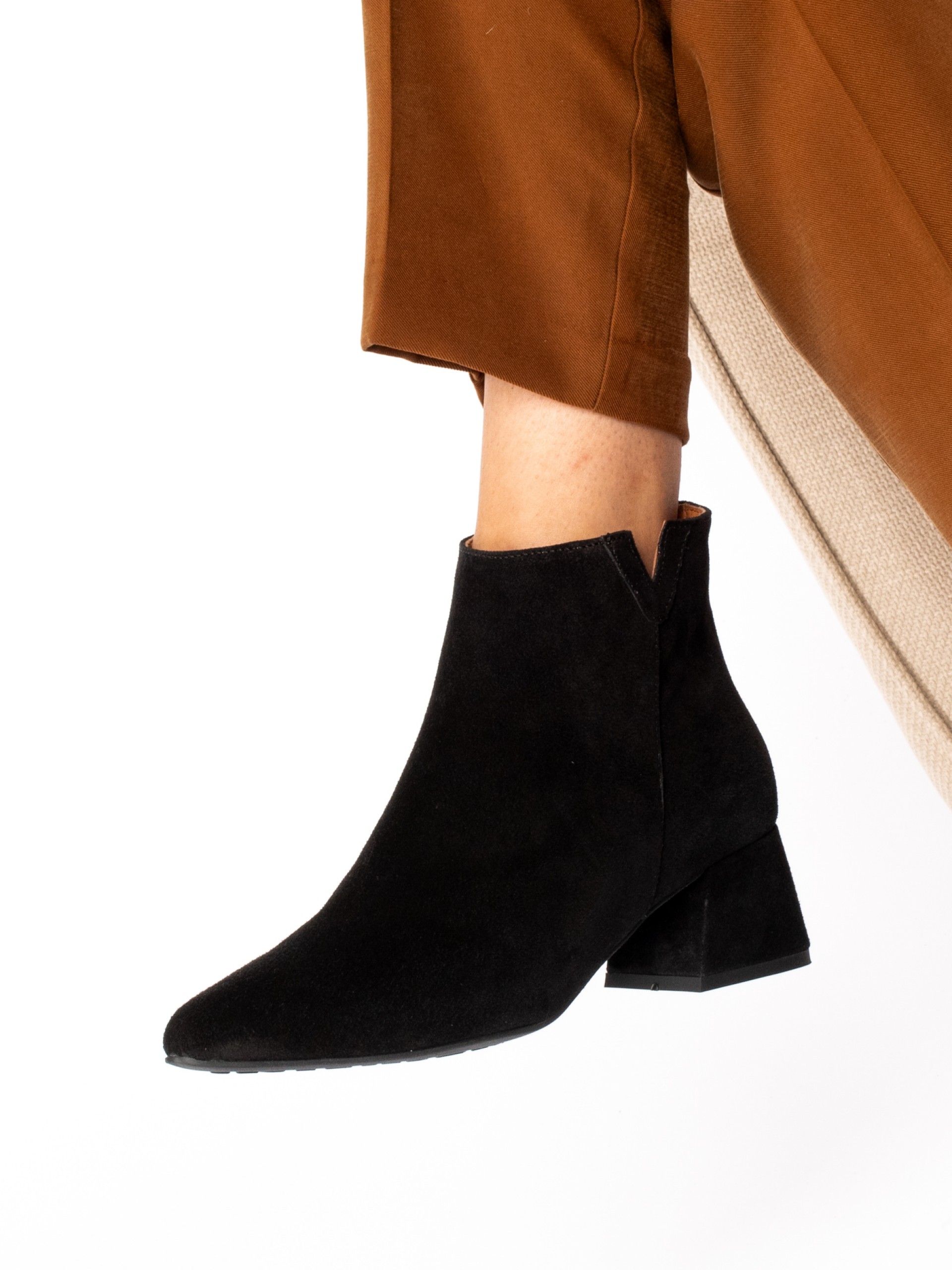 Suede Ankle Boots