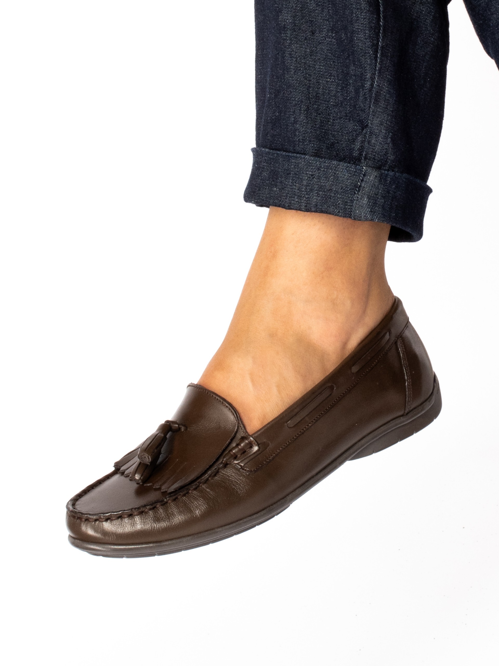 Leather Nautical Moccasins