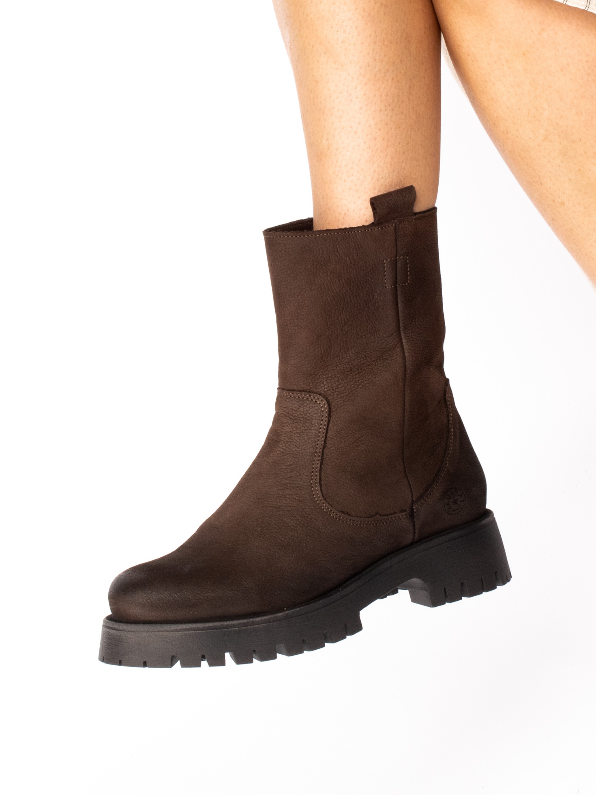 Botim Sola Grossa em Nobuck