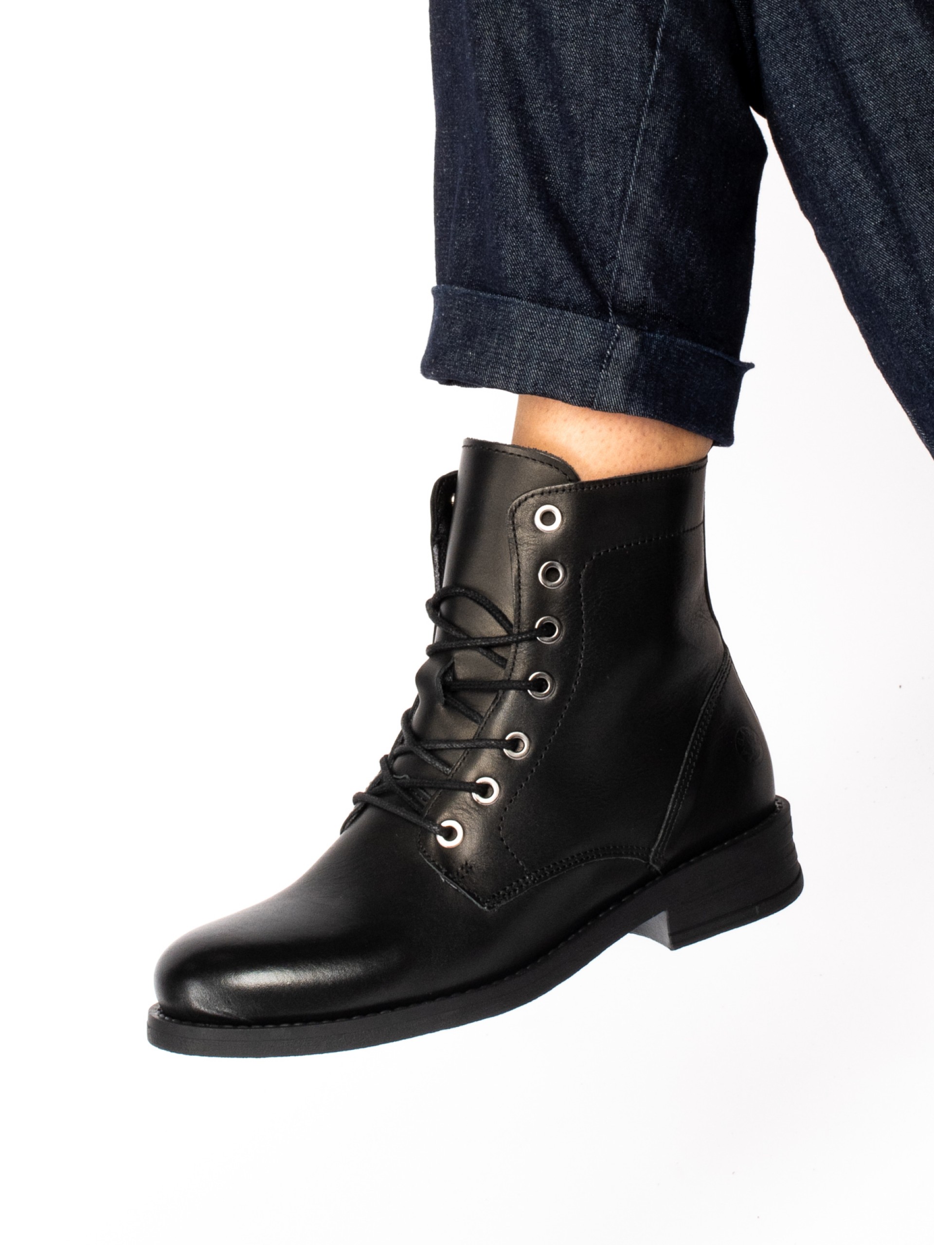 Military Leather Boots