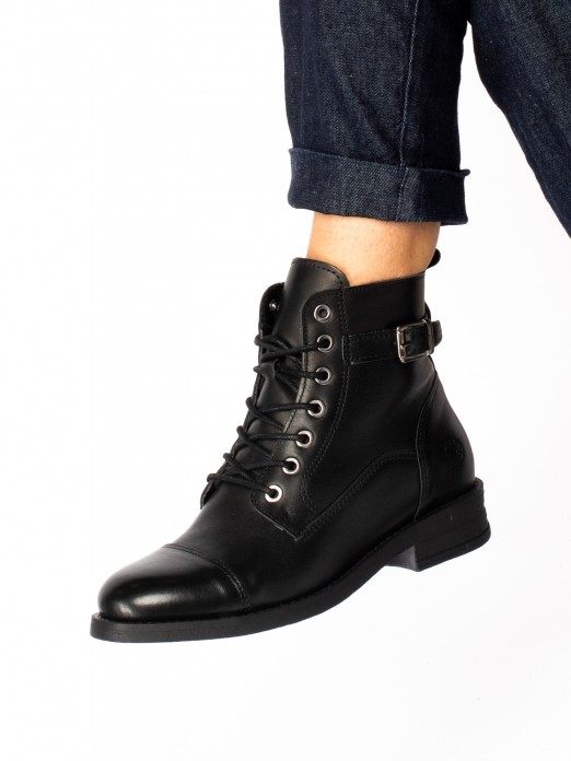 Military Leather Boots