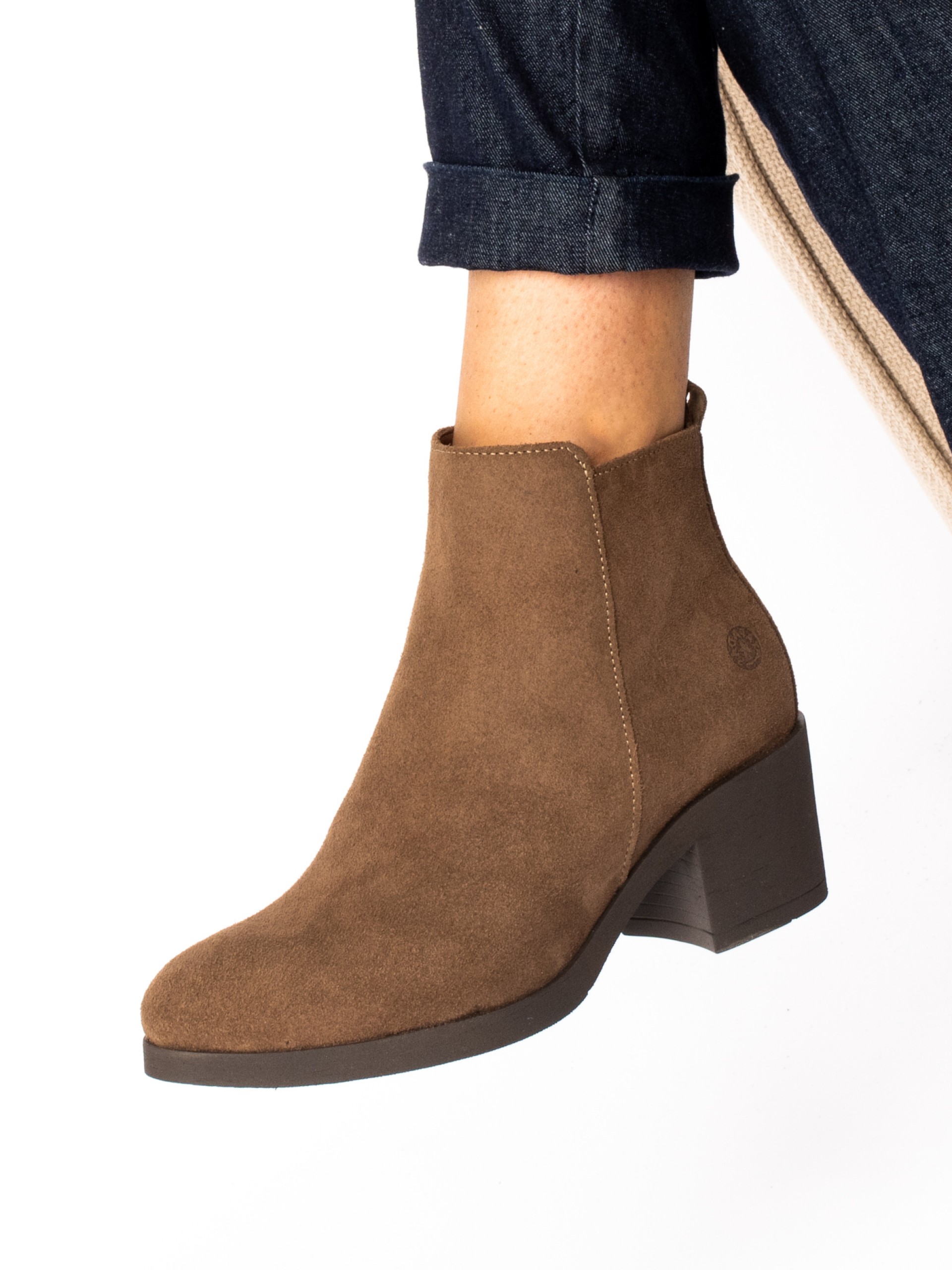 Smooth Suede Ankle boot