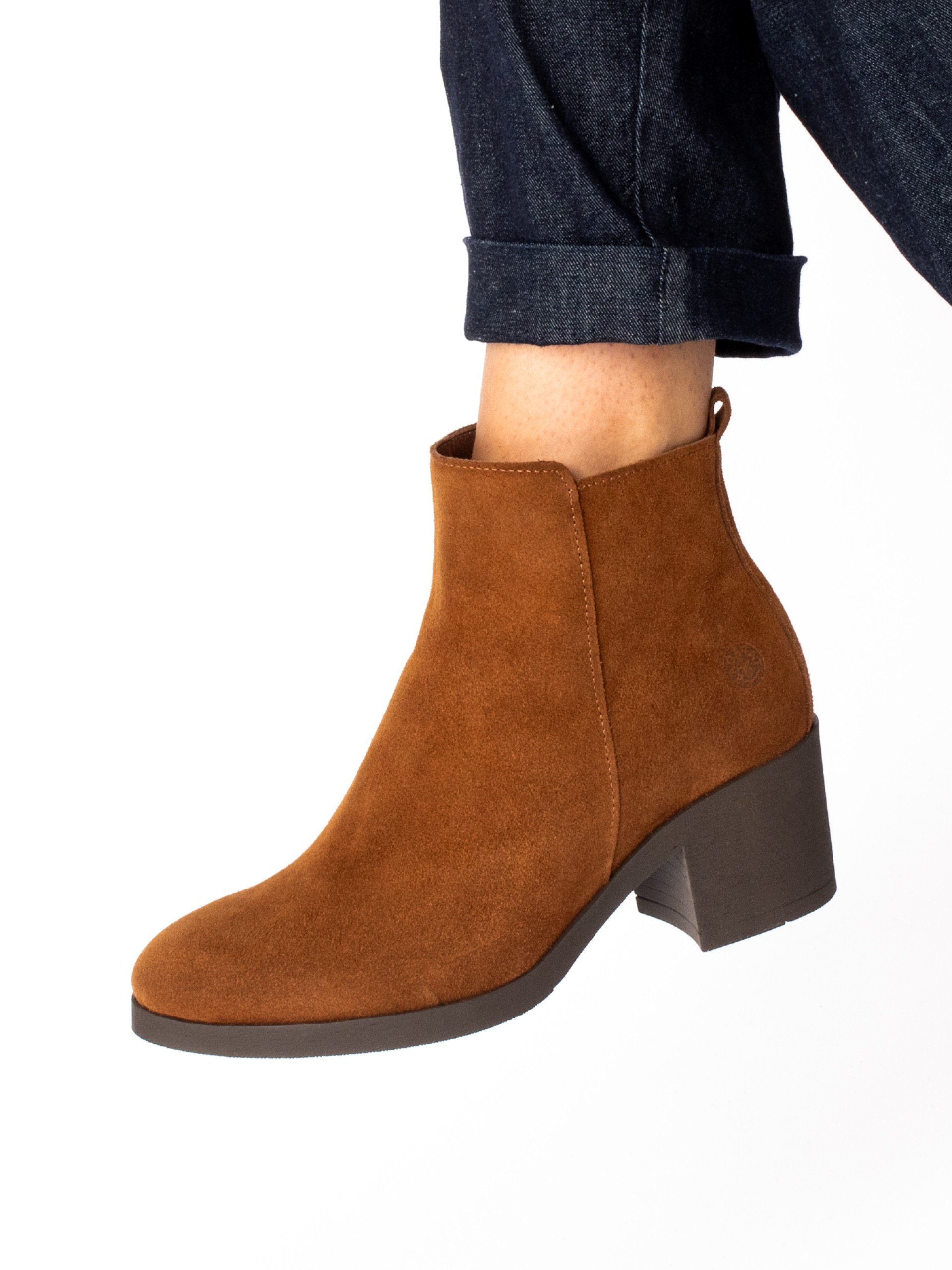Smooth Suede Ankle boot