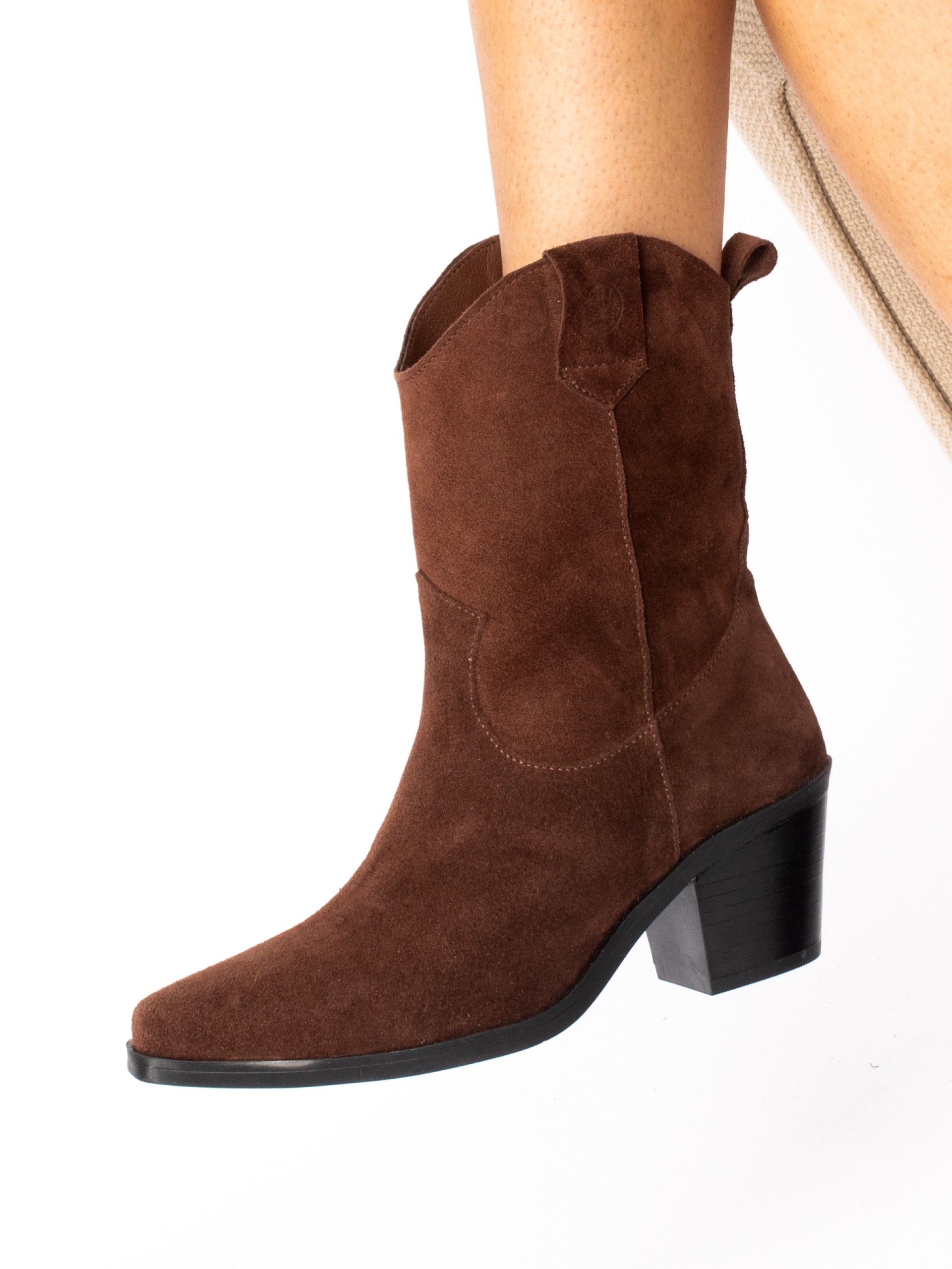 Suede Texan Boot