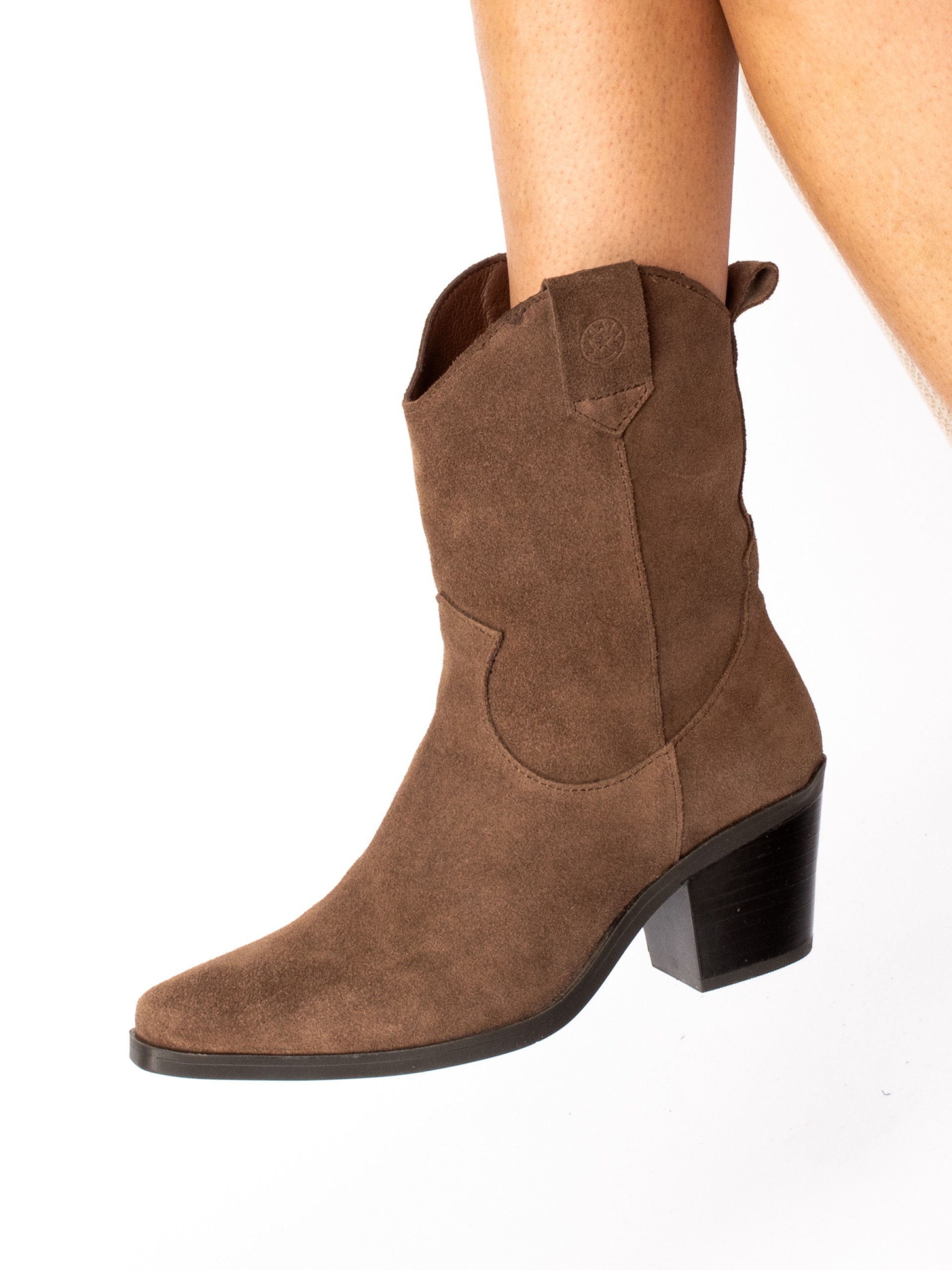 Suede Texan Boot