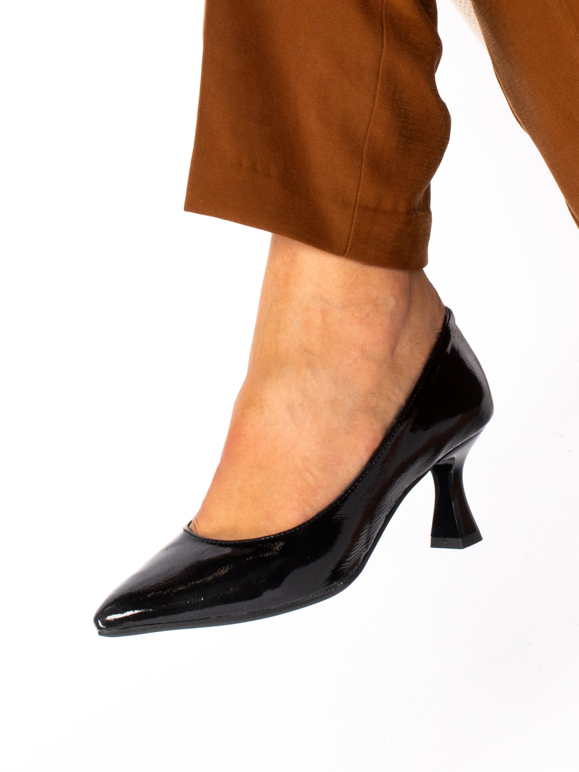 Patent Leather Stiletto Shoe