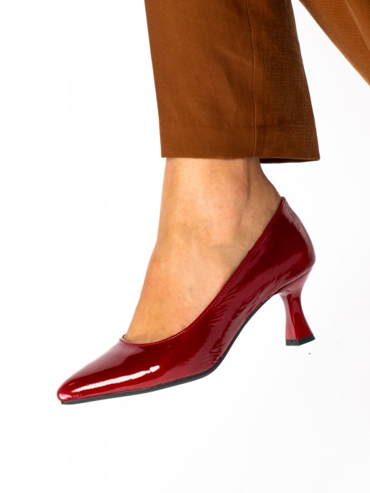 Patent Leather Stiletto Shoe