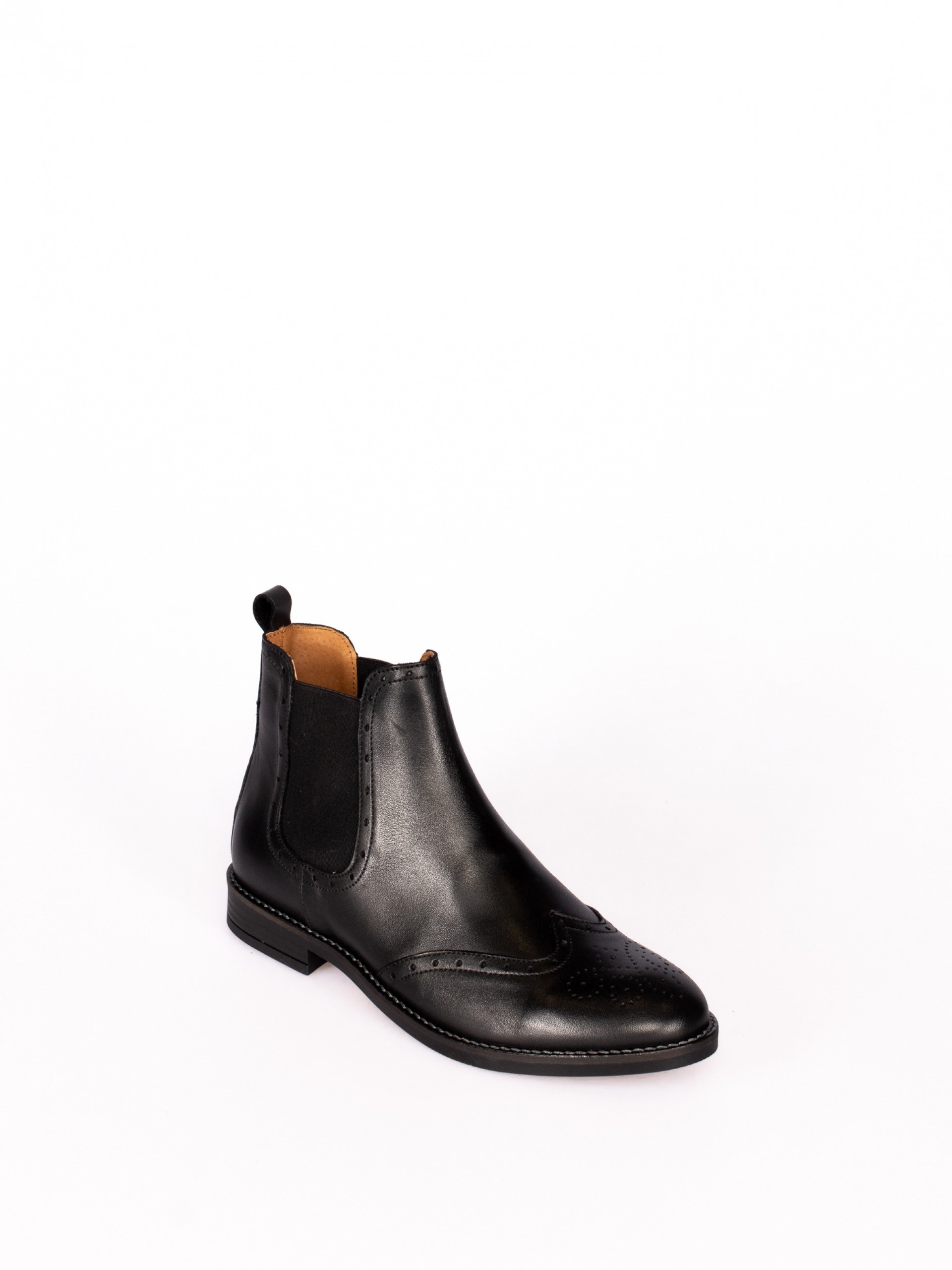 Leather Chelsea Ankle Boots