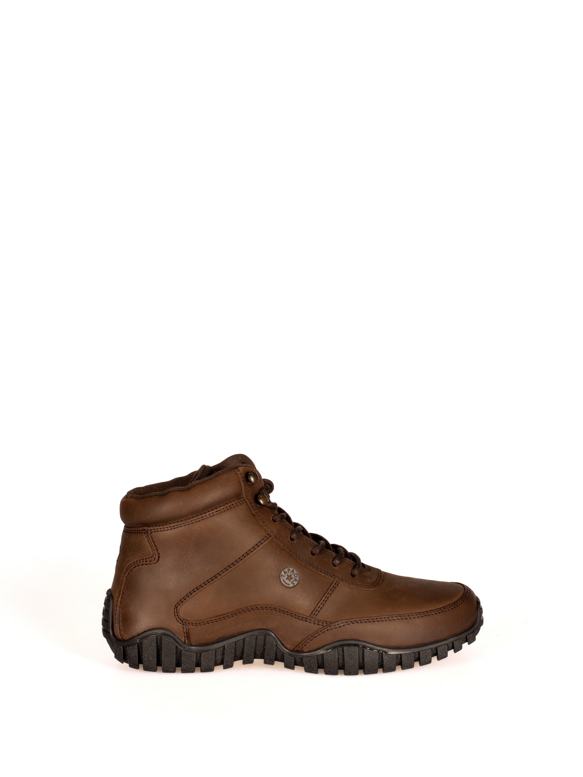 COMFORTABLE LEATHER LACE-UP BOOT