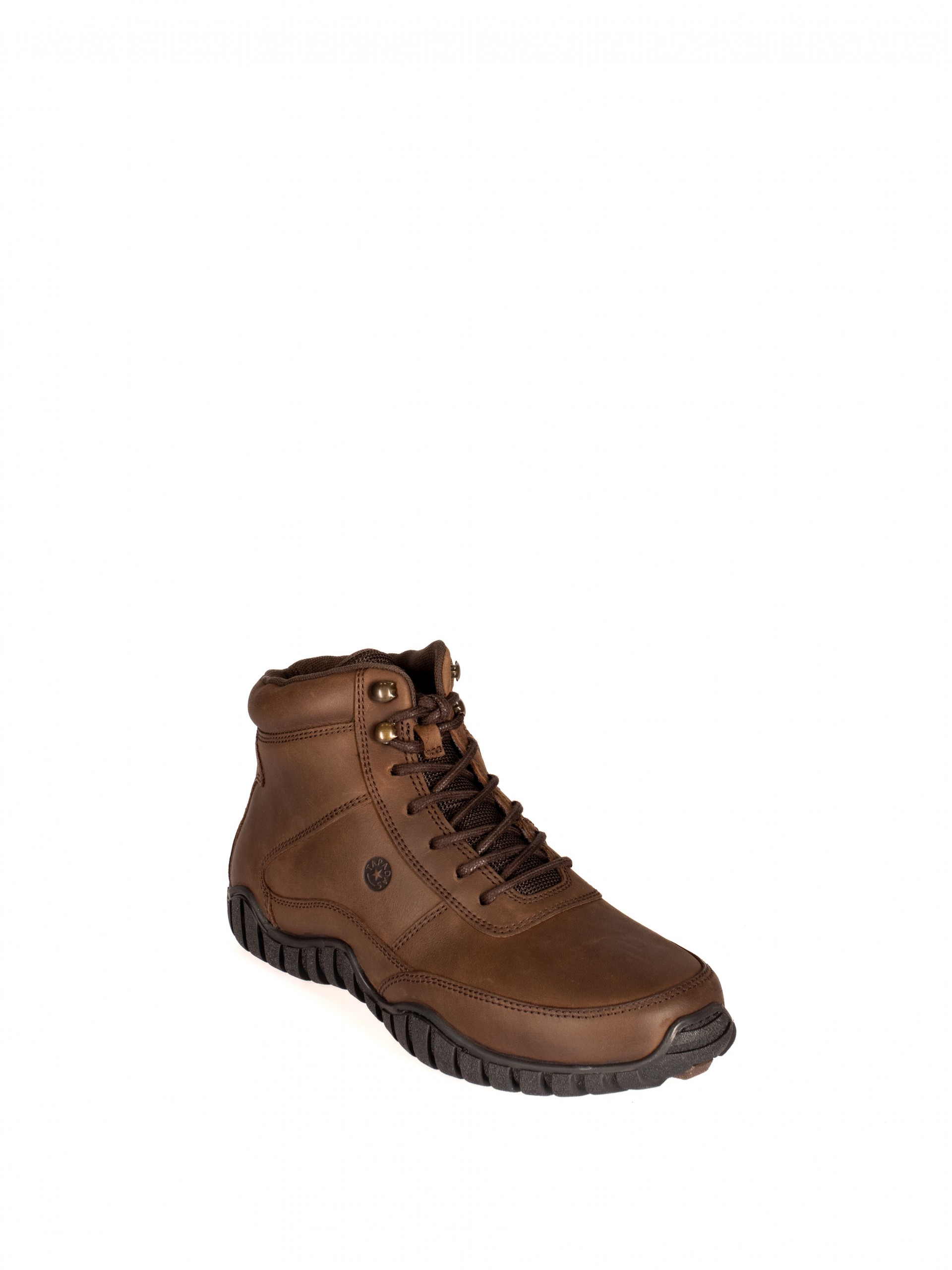 COMFORTABLE LEATHER LACE-UP BOOT