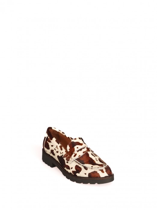 Mocassim clssico Sola Alta em plo