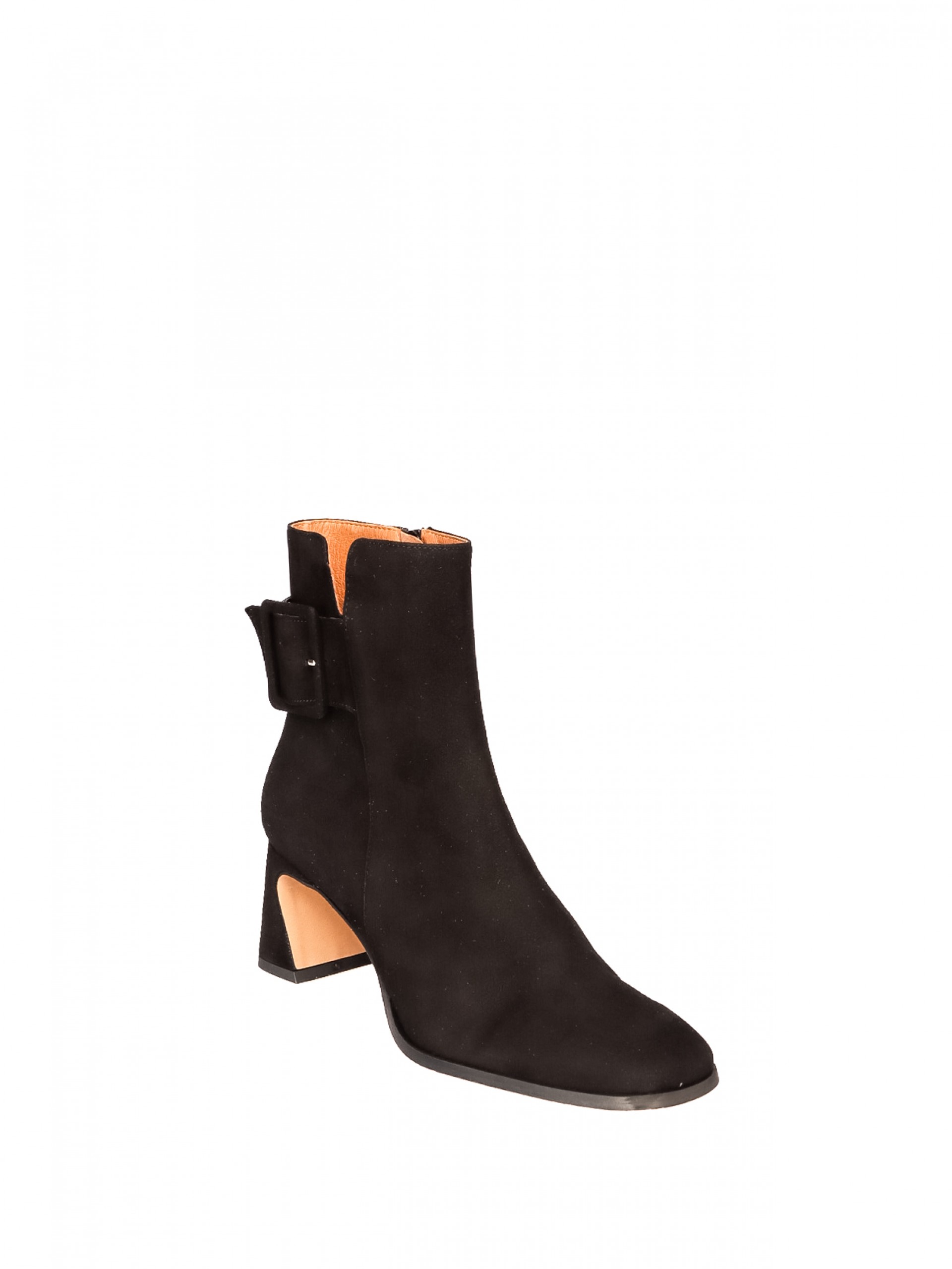 Sofia Costa Mid-Heel Ankle Boots