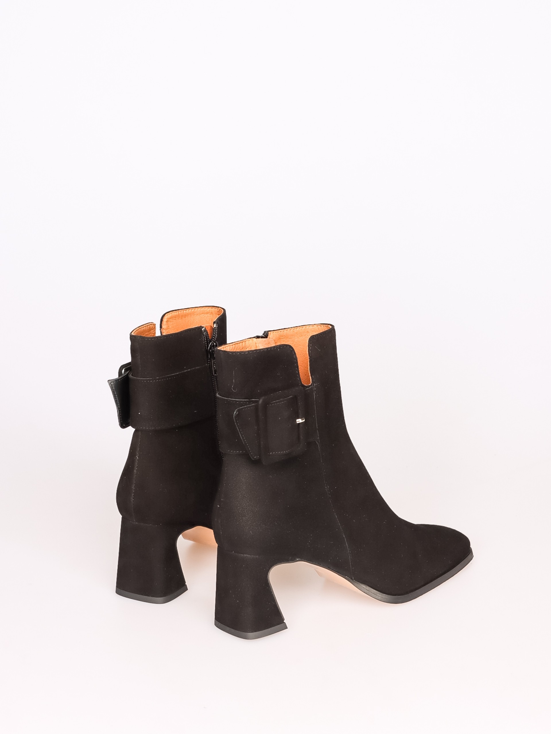 Sofia Costa Mid-Heel Ankle Boots