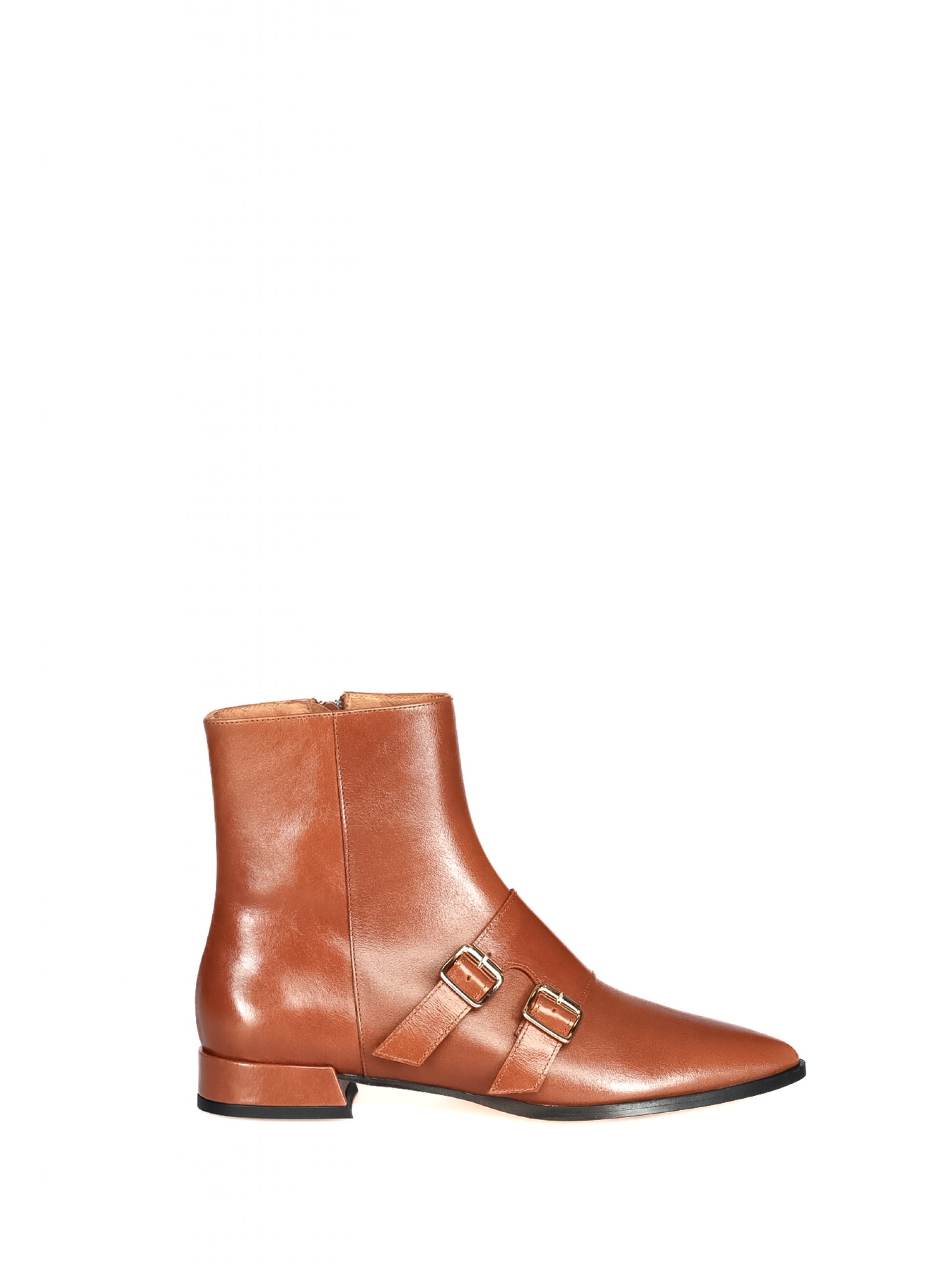 Sofia Costa Low Heel Ankle Boots