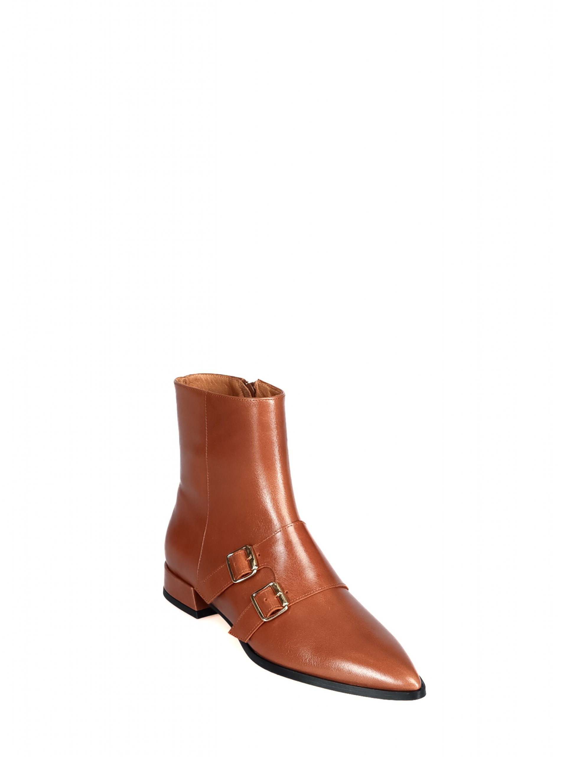 Sofia Costa Low Heel Ankle Boots