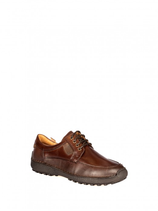LEATHER LACE-UP SHOES LEATHER LACE-UP SHOES