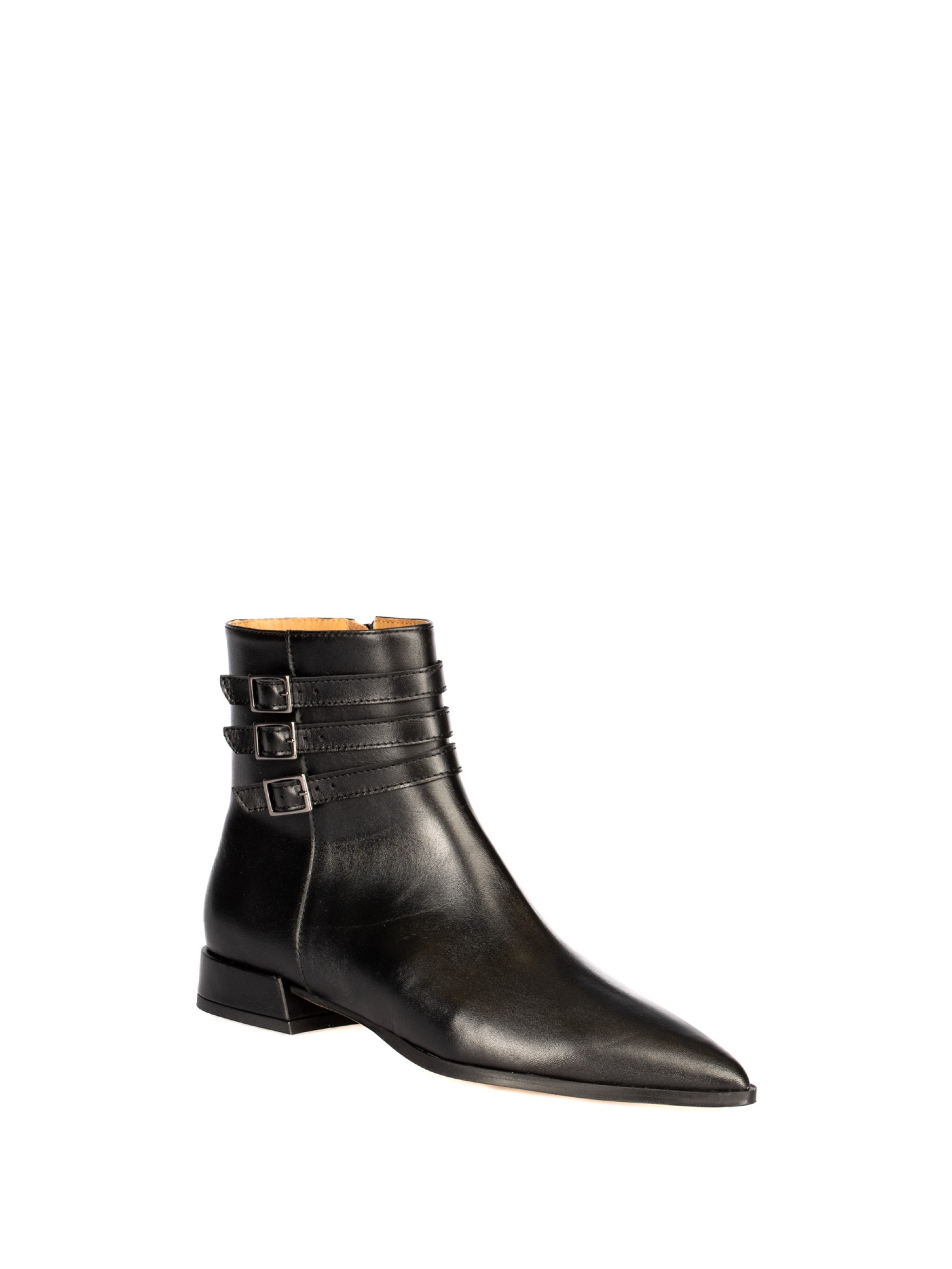 Sofia Costa Low Heel Ankle Boots