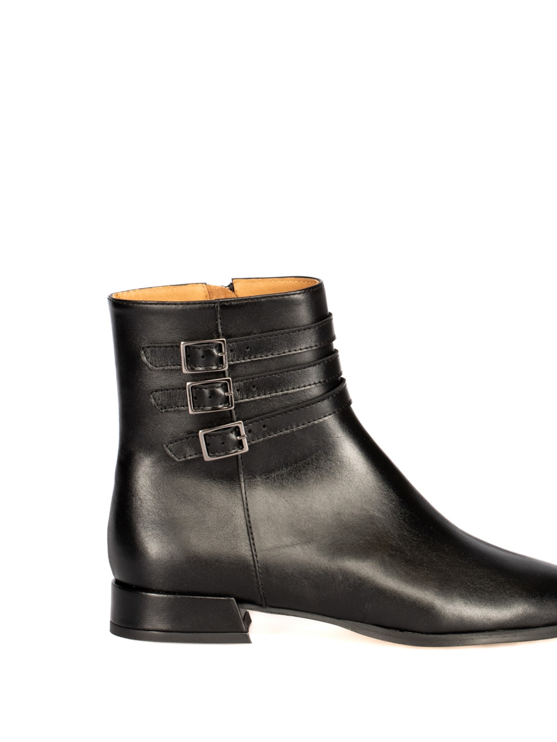 Sofia Costa Low Heel Ankle Boots