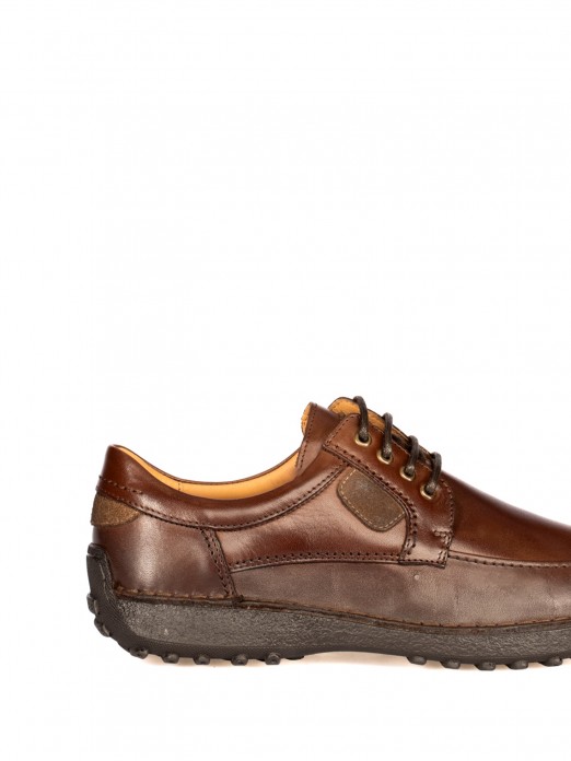 LEATHER LACE-UP SHOES LEATHER LACE-UP SHOES