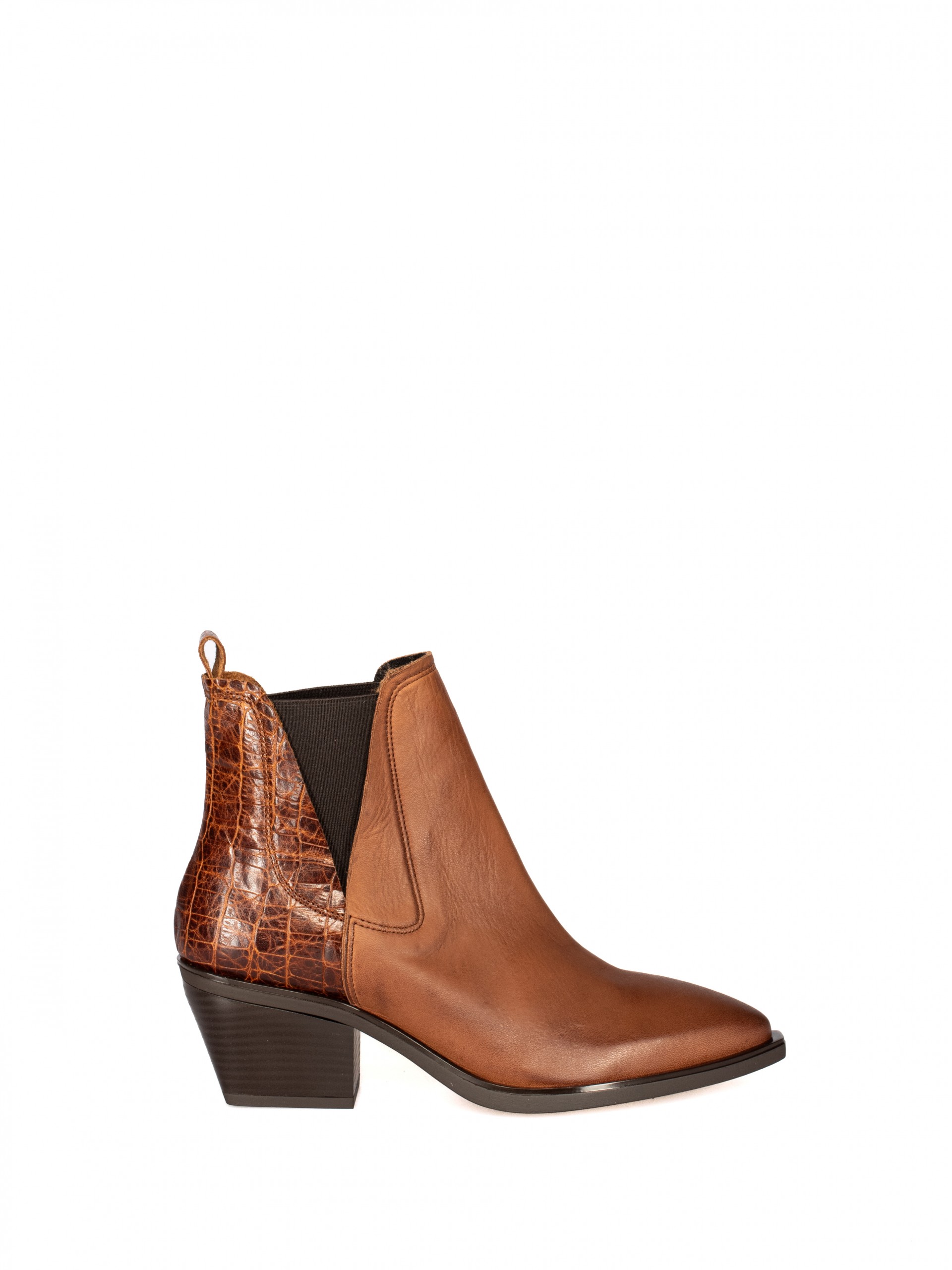 Texan Leather Ankle Boots
