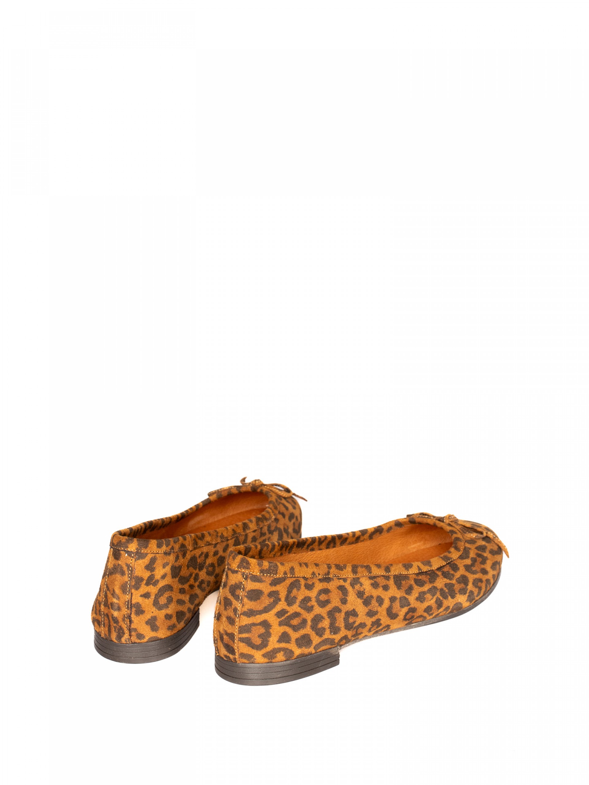 Sabrina em camurça em animal print