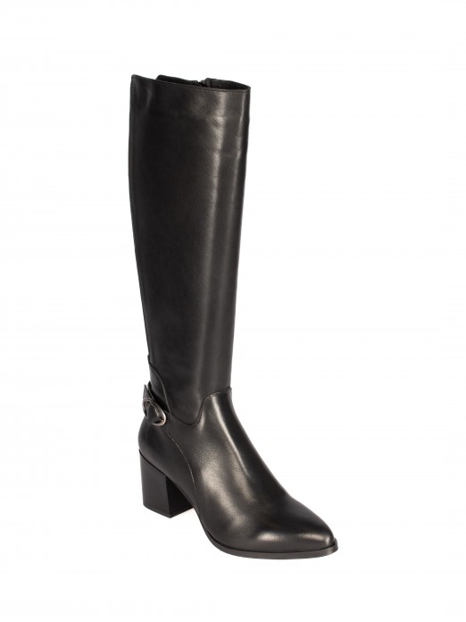 Bota Cano Alto em Pele Bota Cano Alto em Pele