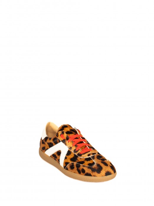 Sapato Desportivo em Plo e Pele