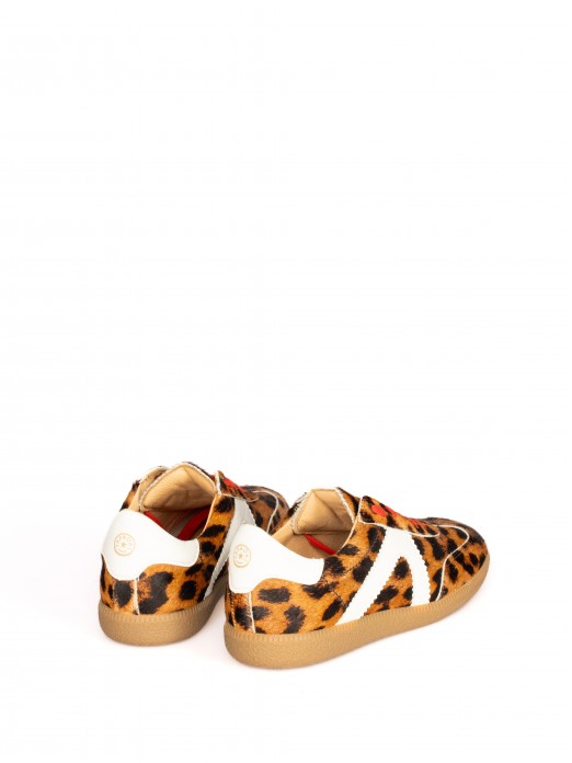 Sapato Desportivo em Plo e Pele