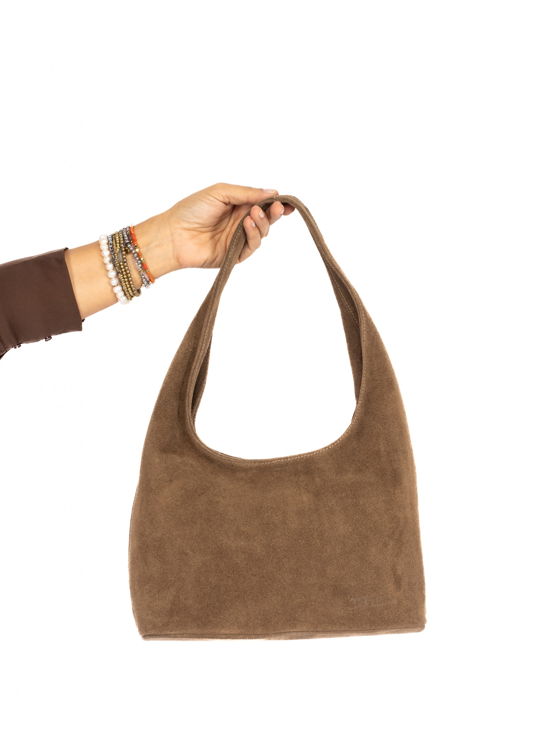 MALA DE OMBRO EM CAMURÇA