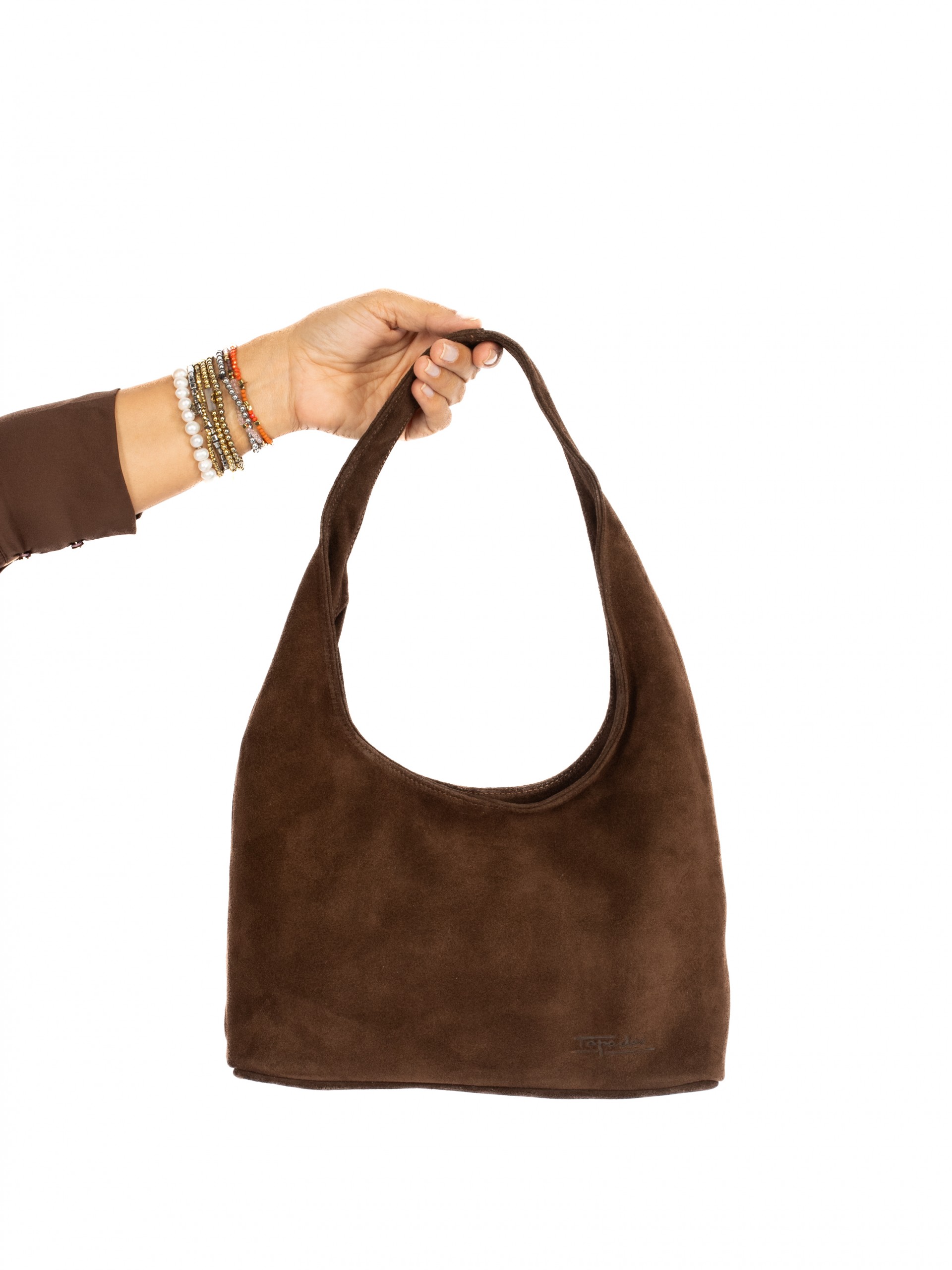 MALA DE OMBRO EM CAMURÇA