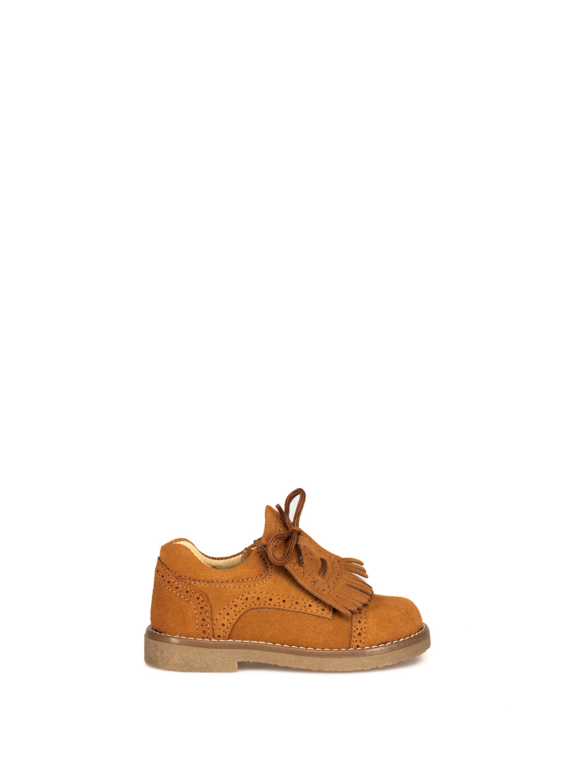 Sheepskin Shoes with Fringe