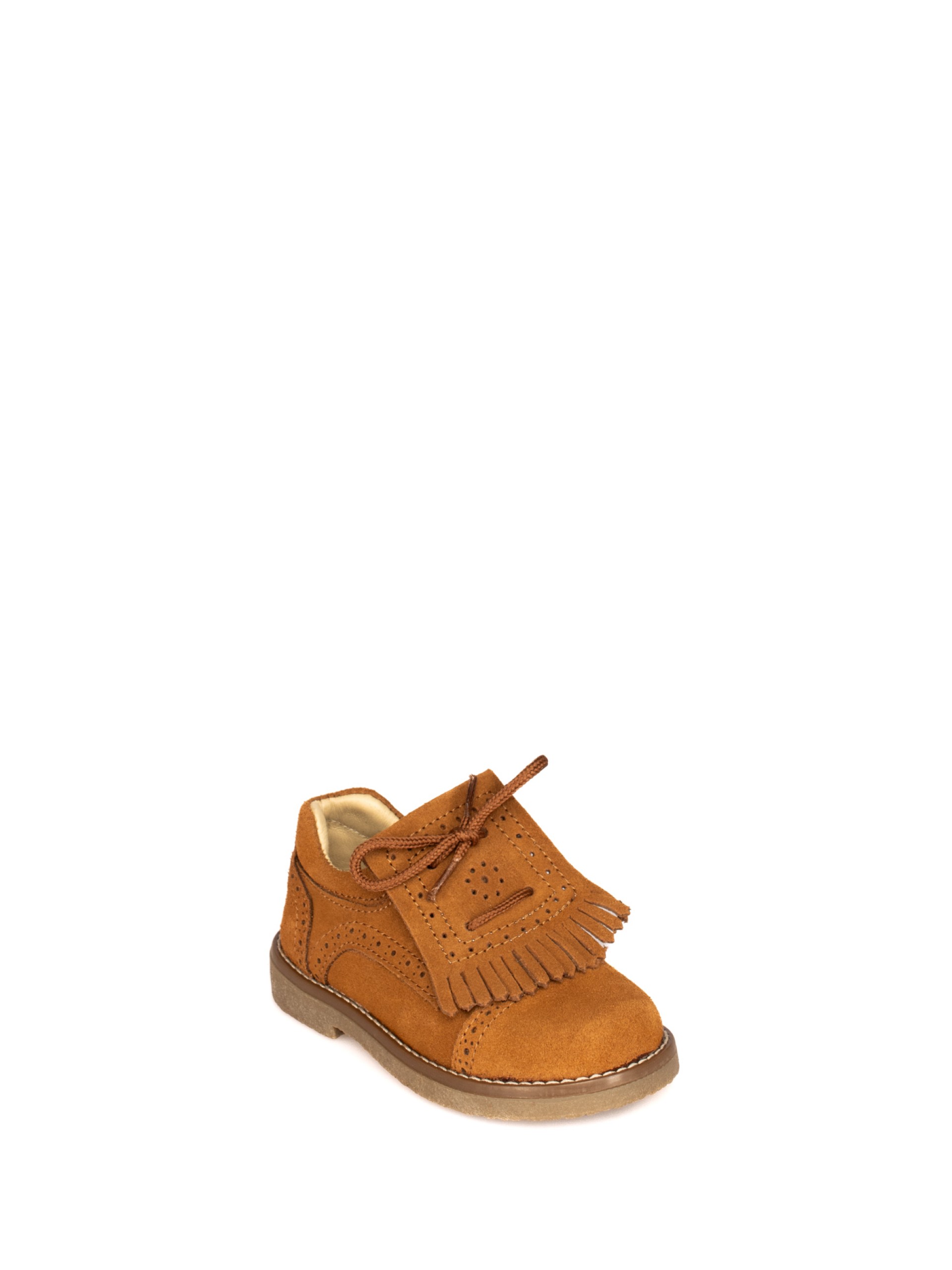 Sheepskin Shoes with Fringe