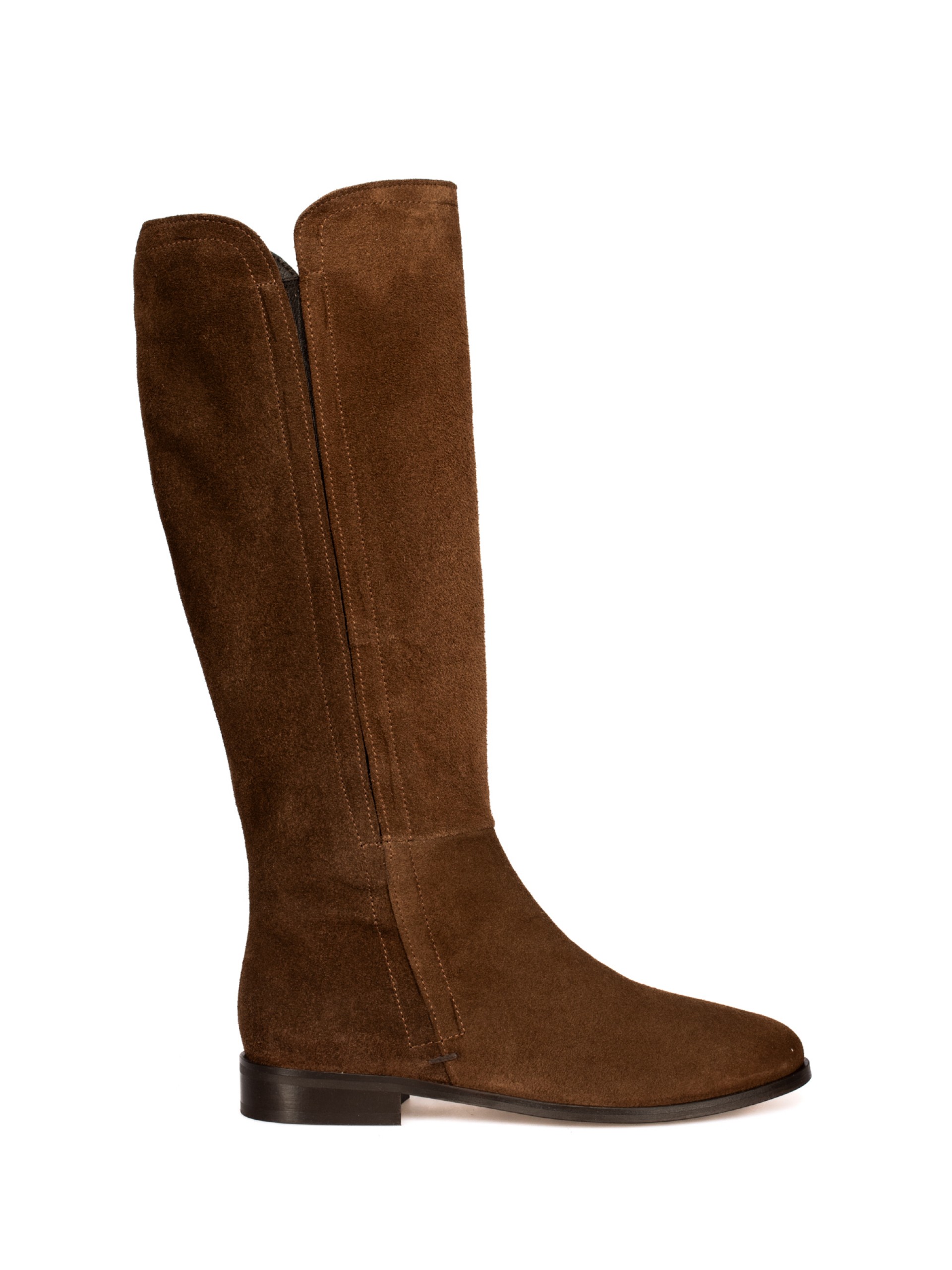High-Cut Suede Boot