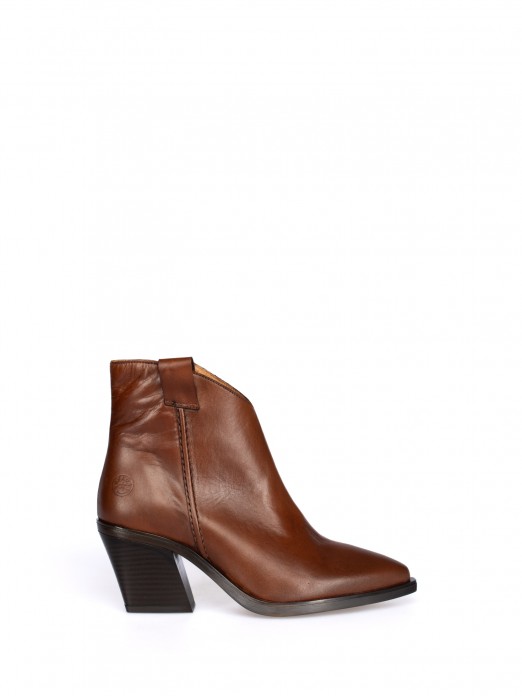 Botim Texano em Pele Botim Texano em Pele