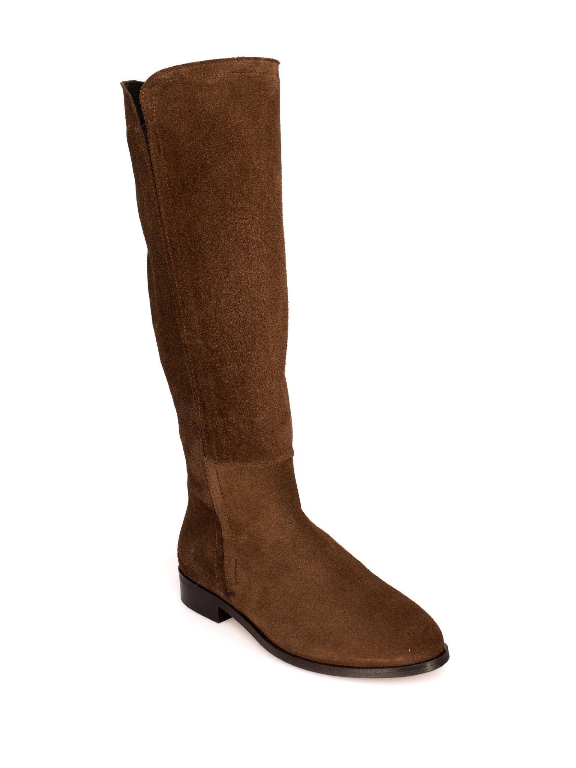 High-Cut Suede Boot