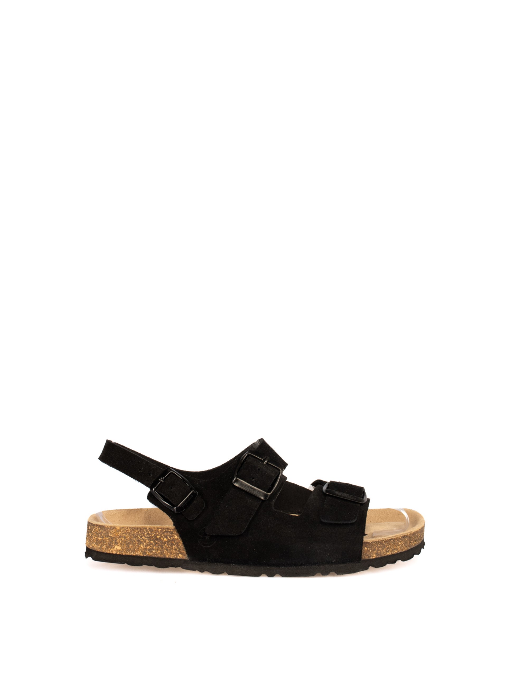 Women’s Bio Suede Sandal with Adjustable Buckles
