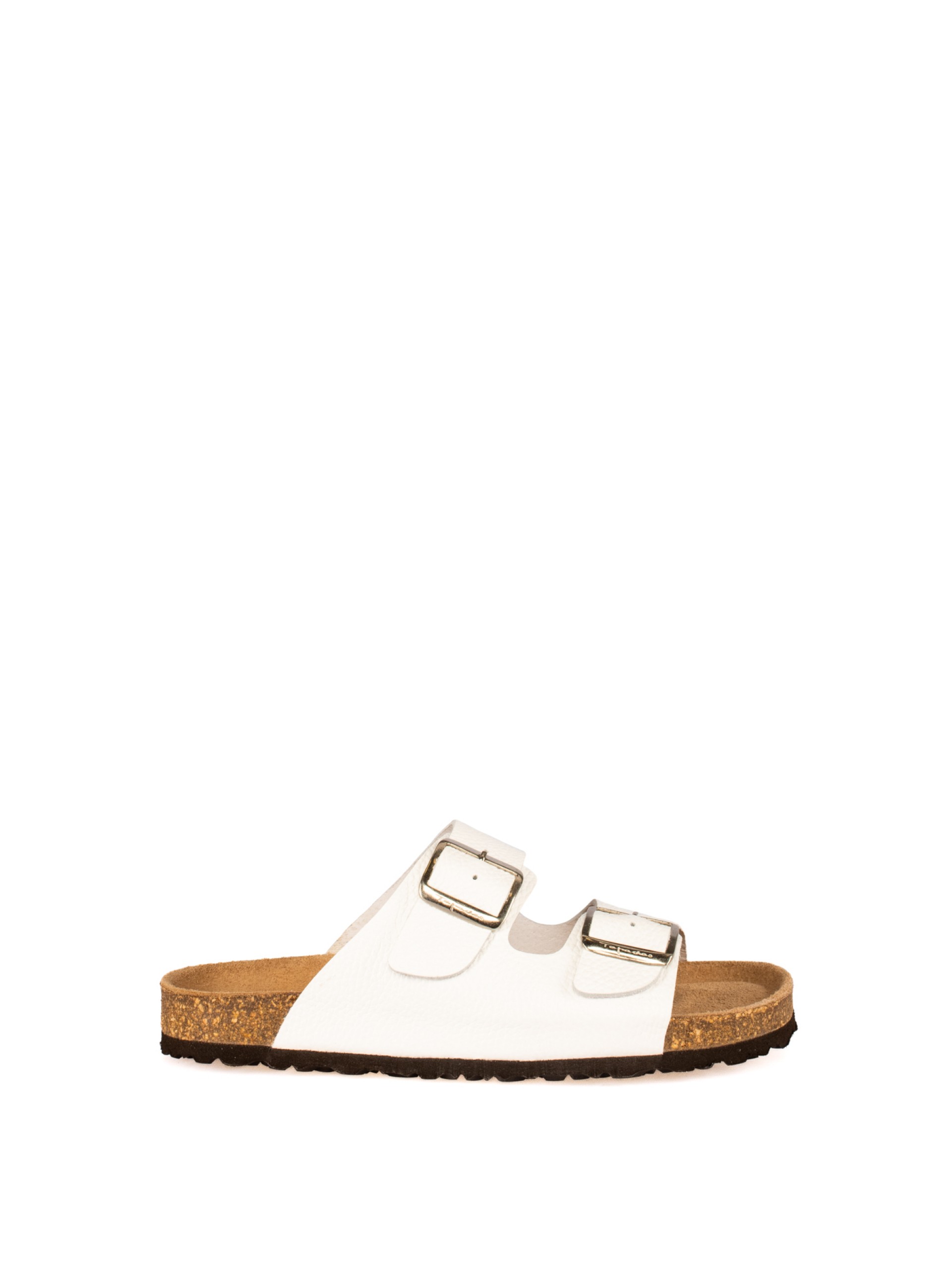 Women’s Bio Laminated Leather Slide Sandal