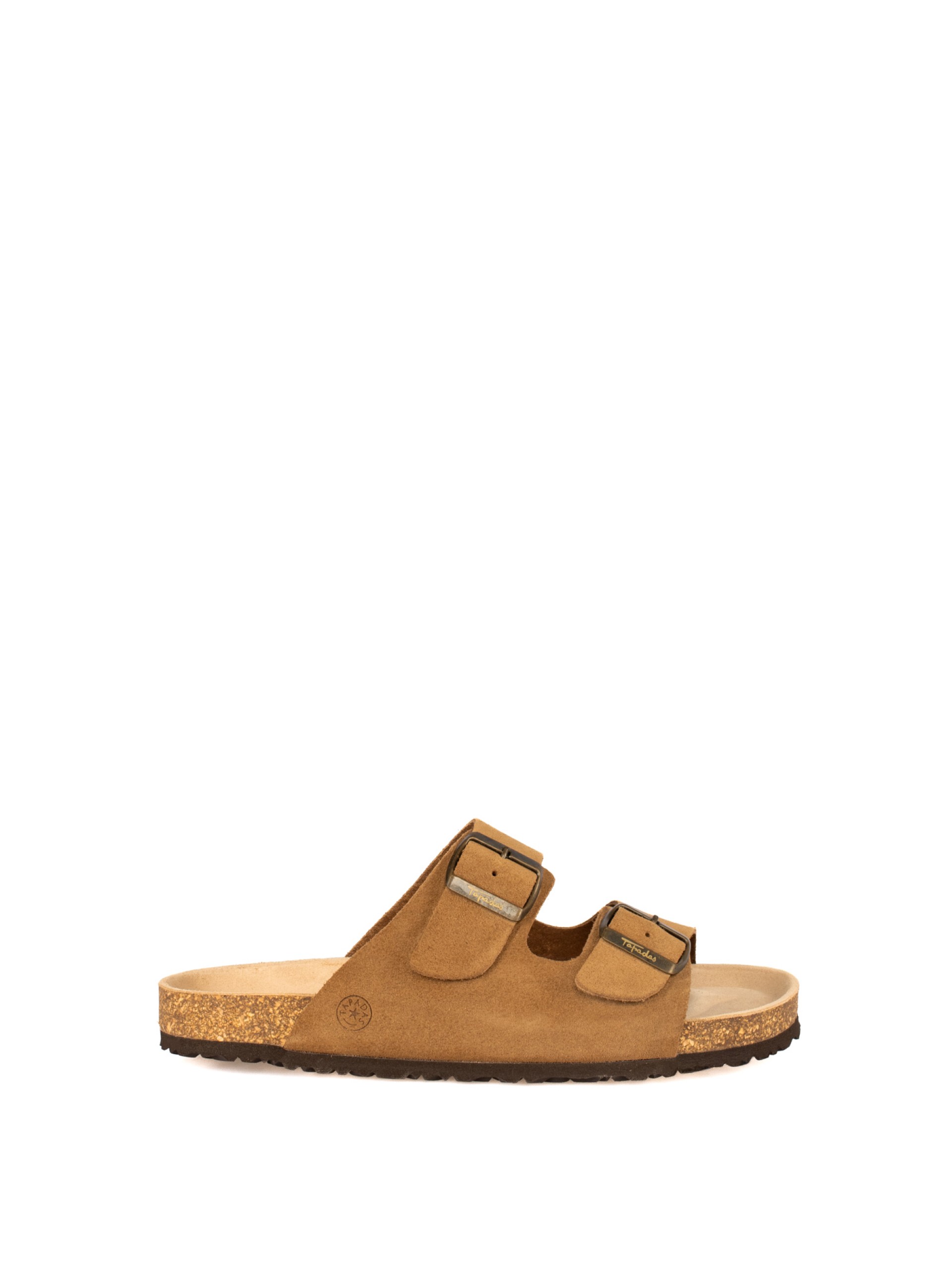 Men’s Bio Suede Slide Sandal with Buckles