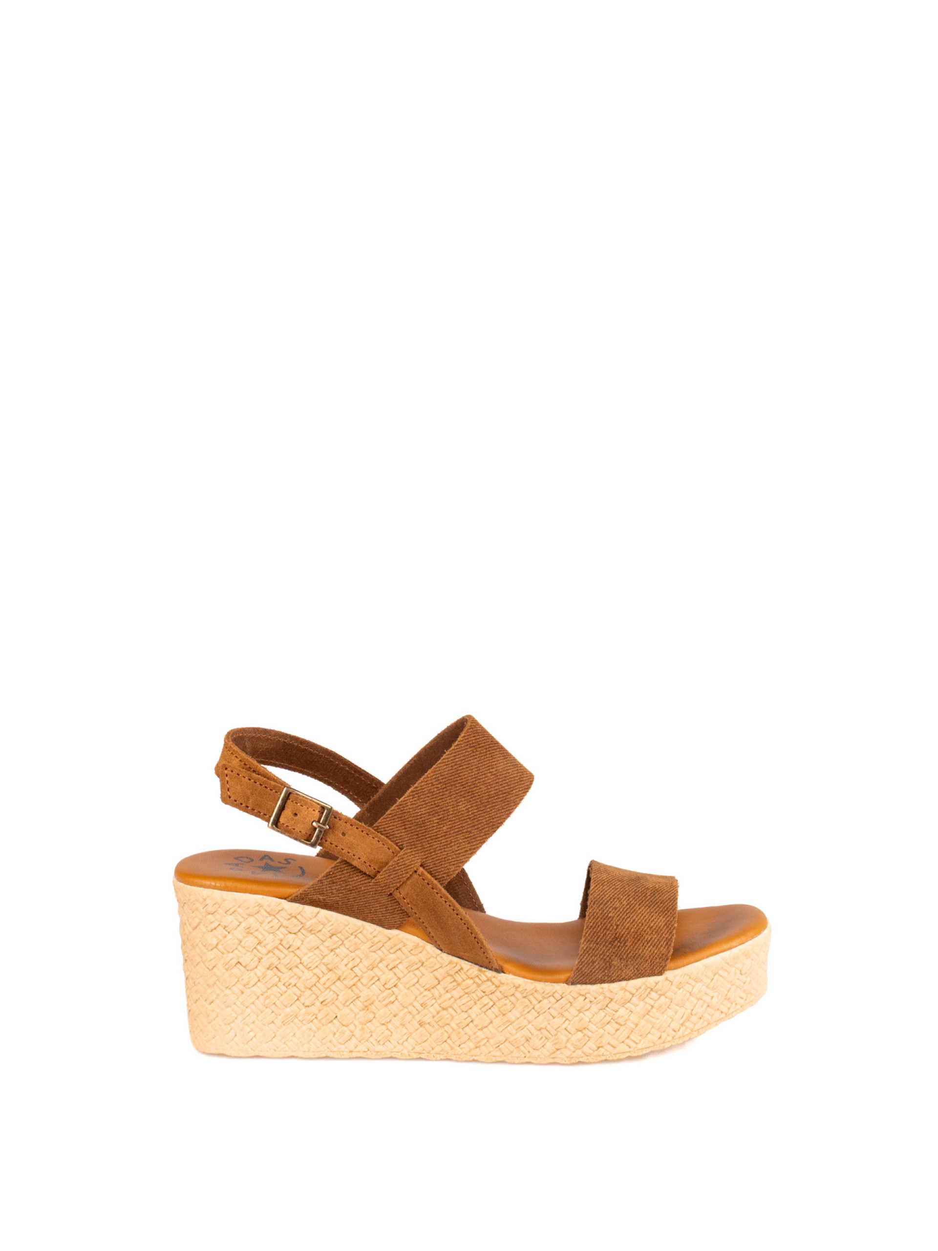 Women’s Suede Jeans Wedge Sandal