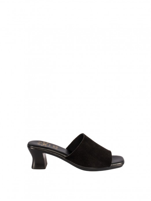 Kitten Heel Suede Mule Kitten Heel Suede Mule