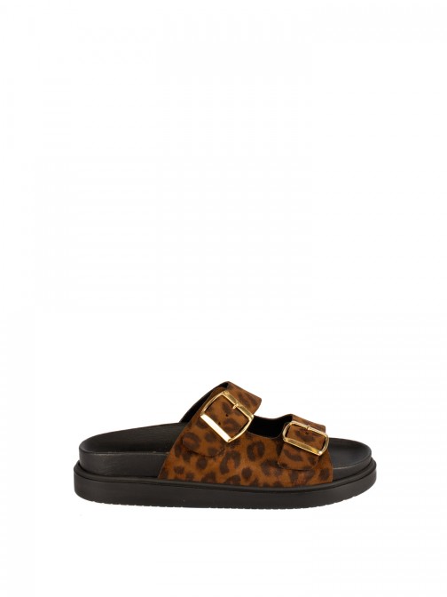Chinela Bio de Senhora em Camur�a 
Animal Print