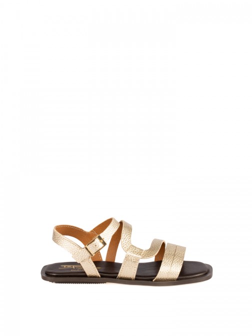 Women�s Flat Leather Sandal