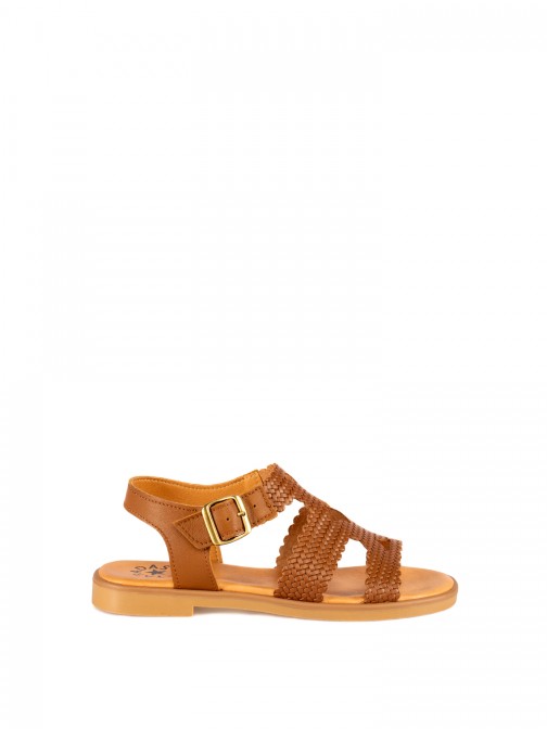 Woven Leather Sandal