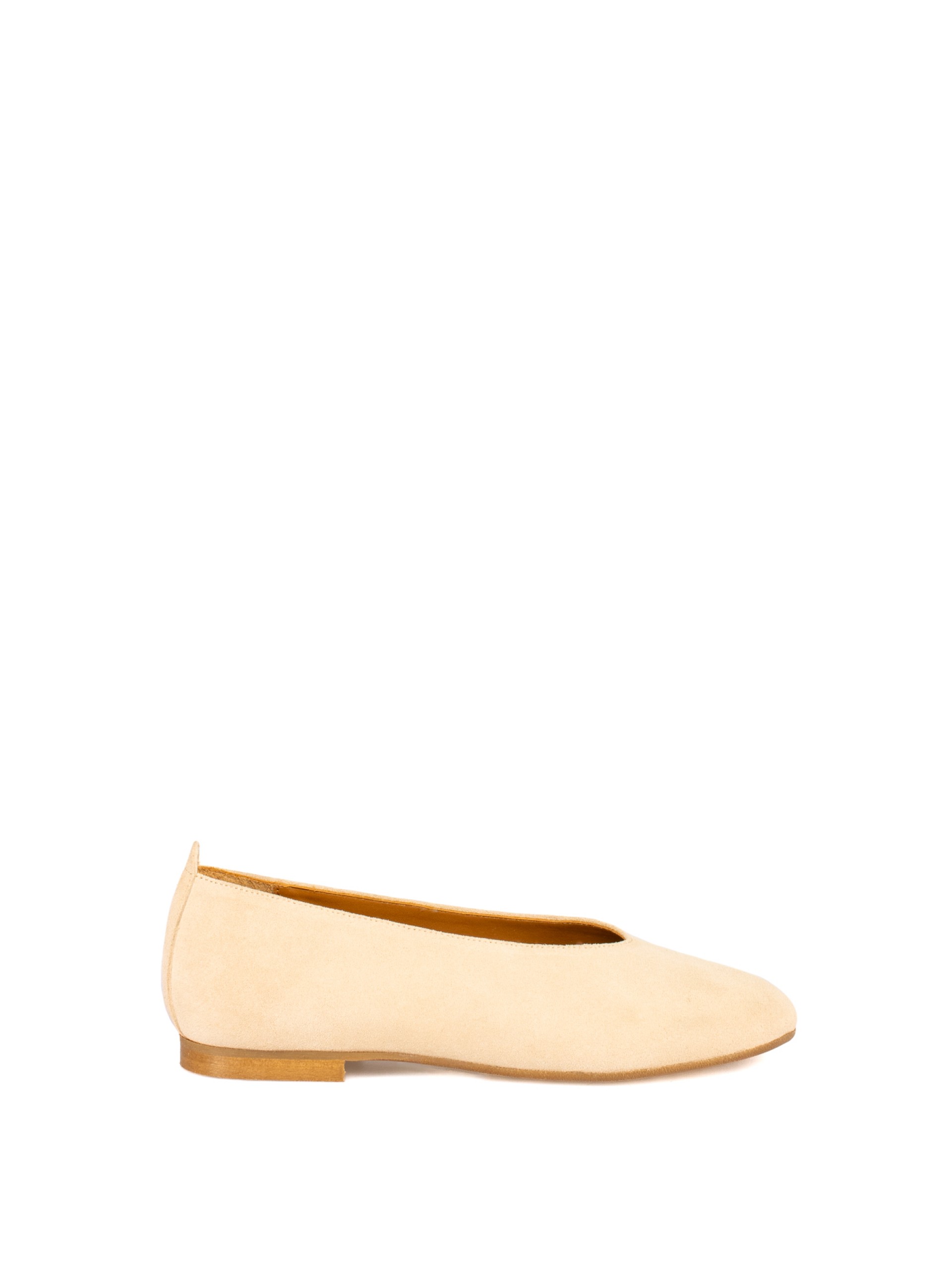 Women’s suede flat shoe