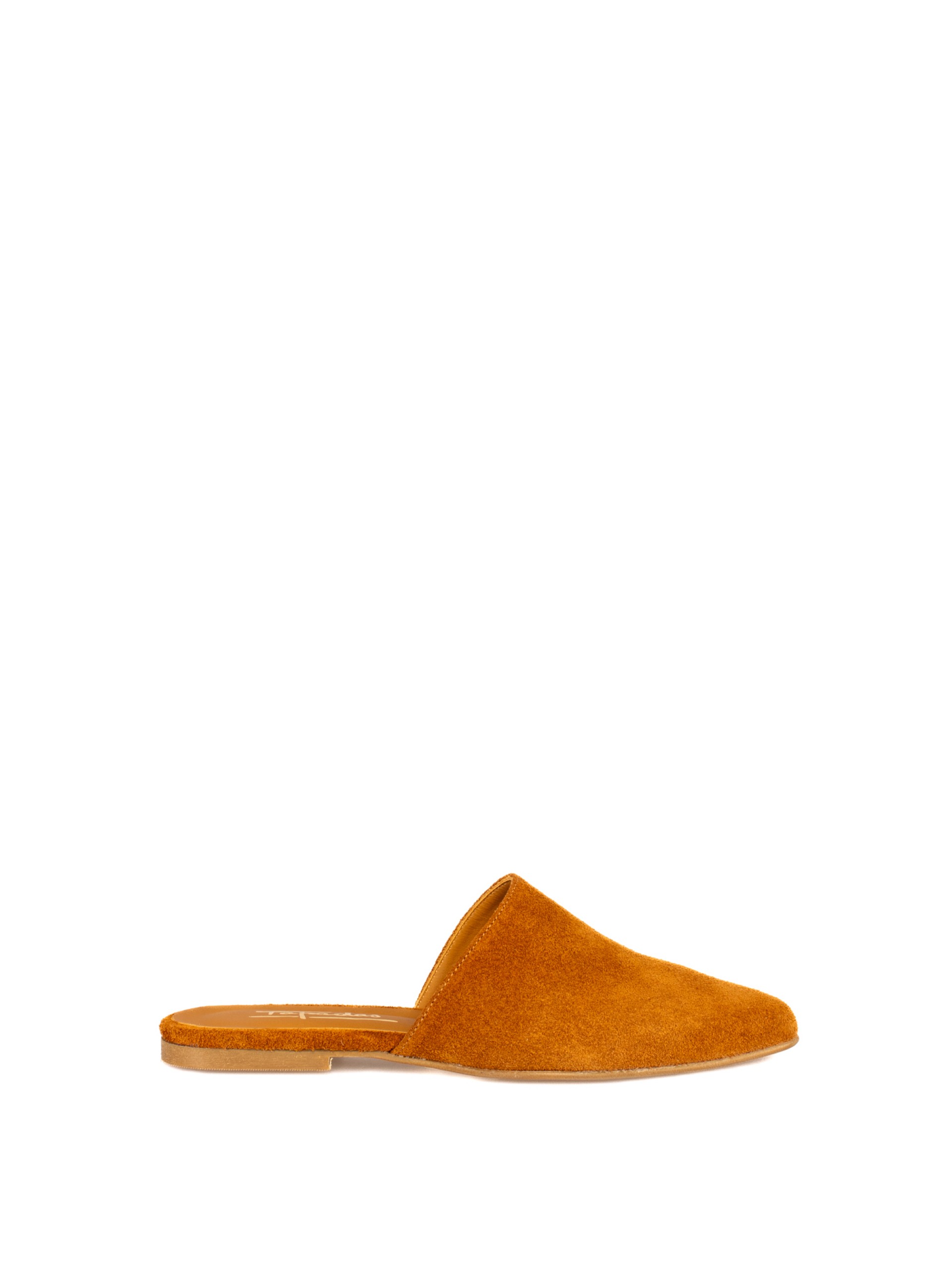 Women’s suede flat mule