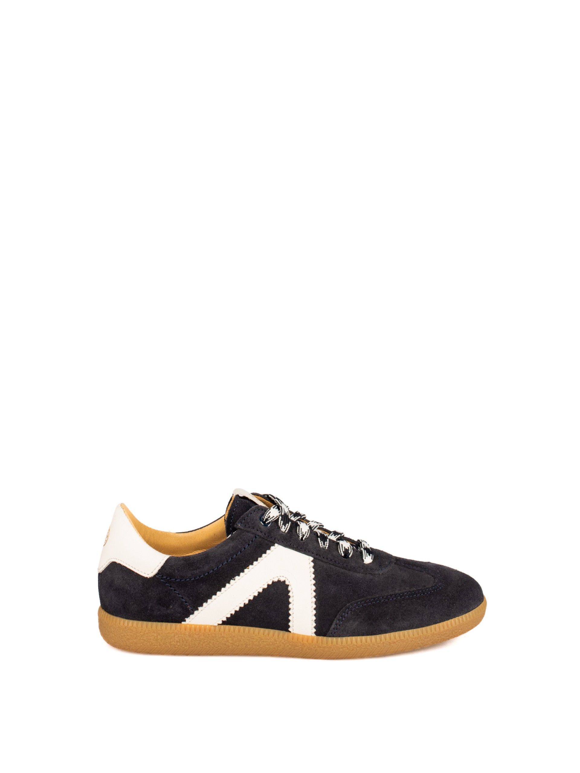 Women’s Suede Sneakers with Leather Details