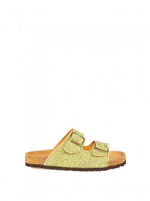 Chinelo Bio com Fivelas em textil Chinelo Bio com Fivelas em textil