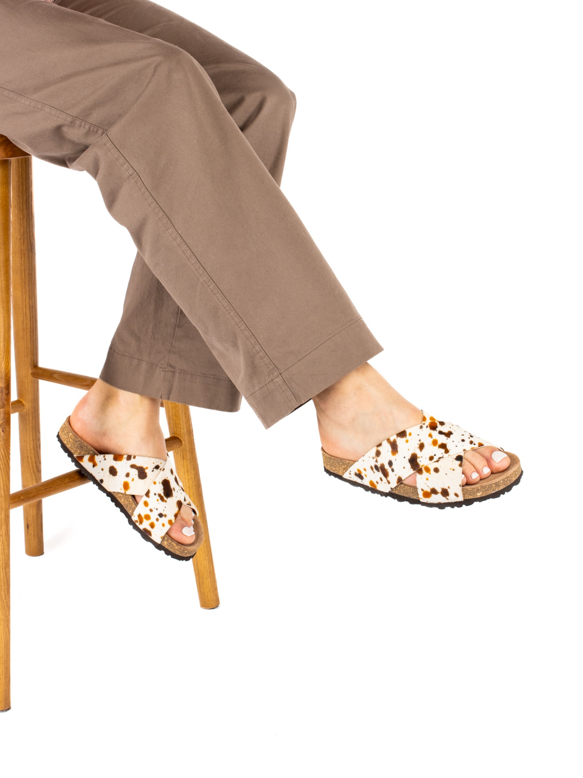 Chinelo Bio de Senhora em
Pêlo com Tiras