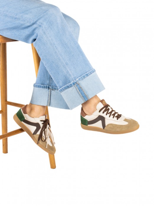 Women’s Multicolour Leather Sneakers Women’s Multicolour Leather Sneakers